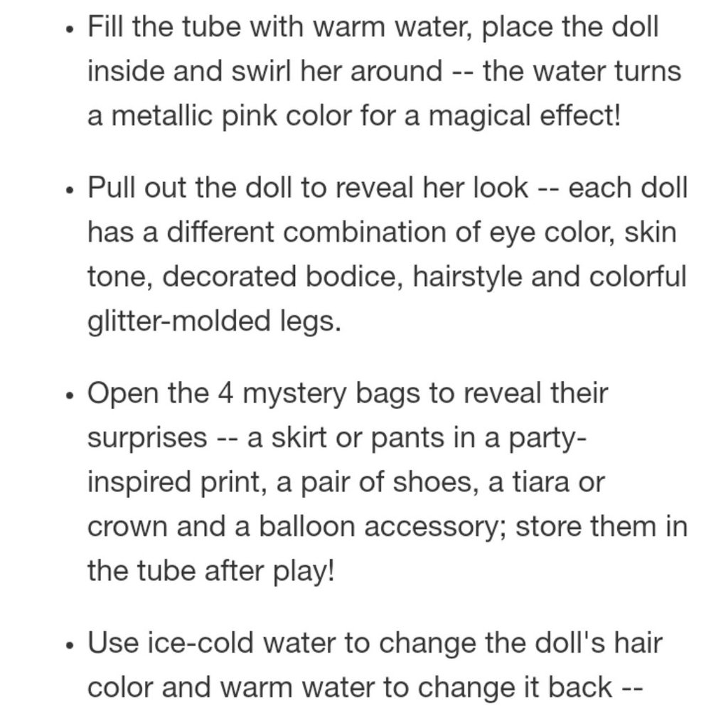 Barbie Chelsea Color Reveal Confetti 1881I - Picture 6 of 10